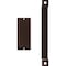 Ekena Millwork 11" Pull Handle & 6" Flush Pull for 2 1/4" Doors, Rustic Brown GB6001PP5116RB - alternate 5
